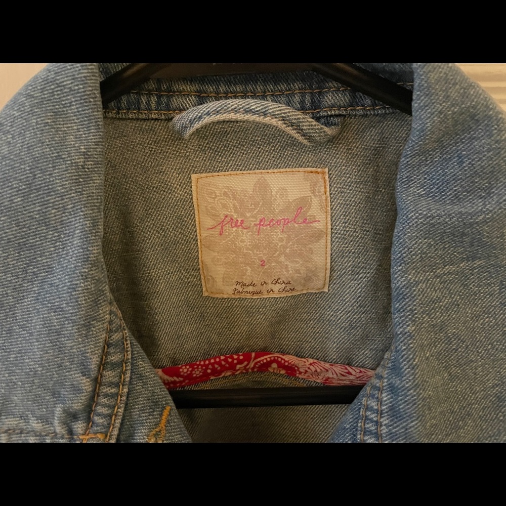 free people jean jacket